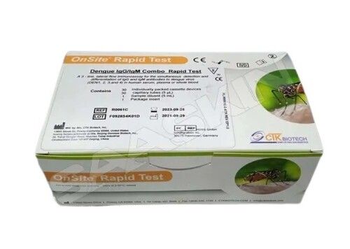 Ctk Biotech Onsite Dengue Igg/Igm 3.0 Combo Rapid Test Kit