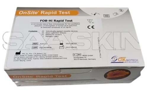 OnSite FOB-Hi Rapid Test Kit - Lateral Flow Immunoassay, Wireless Data Transmission, Easy to Use, Accurate Results