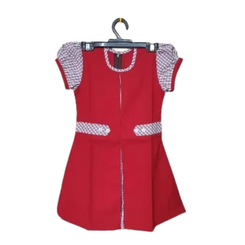 Girls School Uniform Frocks - Age Group: 3 To 6