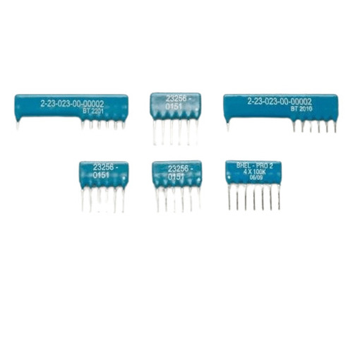 Resistor - Plastic and Metal, Standard Size, Blue, Multi-Layer Lamination | Portable, Lightweight, Easy to Install, High Shock Resistance, Translucent