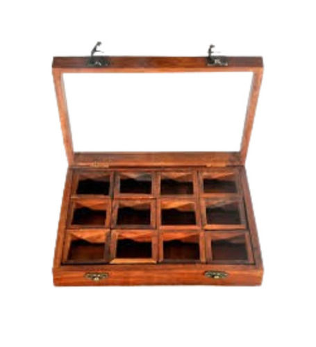 Wooden Spice Box