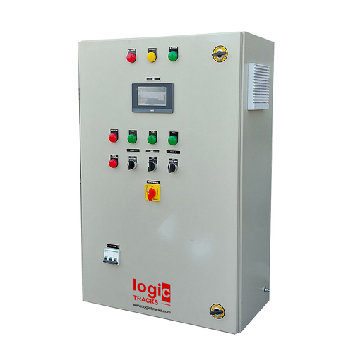 Dual Pump Control Panel - Mild Steel, 415 Volt Rated Voltage | Powder Coated Finish, 1 Year Warranty, Effortless Pressure Boosting