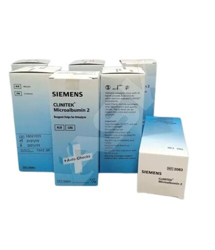 Siemens Clinitek Microalbumin 2 Reagent Strips - Operating Type: Manual