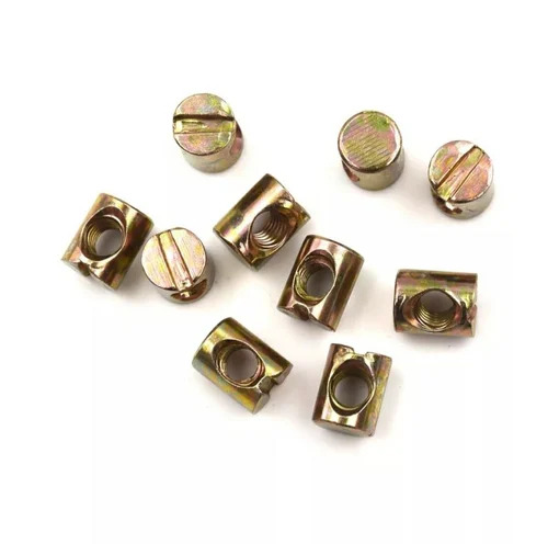 Industrial Barrel Nut - High Strength, Corrosion Resistant | Durable, Rust Free, Polished Silver Finish For Commercial Use