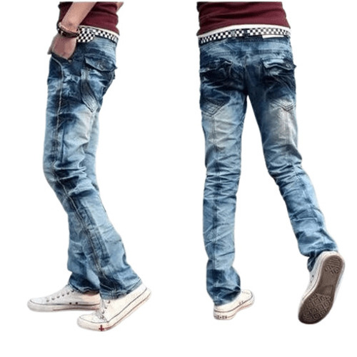 Denim Jeans - Superior Quality, Regular Fit, Zipper Fly | Washable, Breathable, Quick Dry, Anti Wrinkle, Plain Dyed, Casual Wear, Available in Multiple Sizes