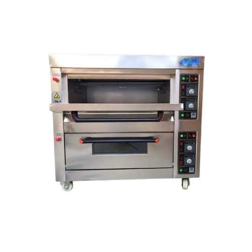 Double Deck Oven - Dimension (L*W*H): 4 Foot (Ft)