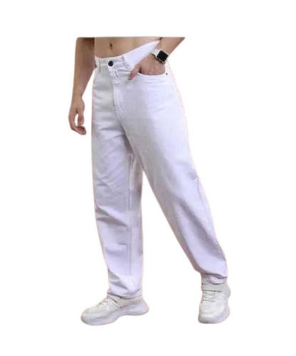 Mens White Jeans