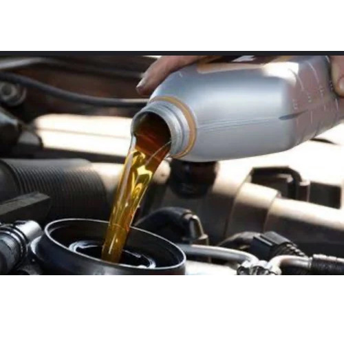 Engine Oil - 20W40 Semi Synthetic | Optimum Quality 1 Litre Bottle Yellow Color for Trucks Cars Bikes Buses