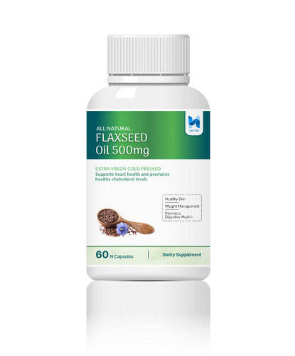 Flaxseed Oil Capsules - Product Type: Herbal Supplements