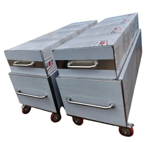 Portable Dead Body Freezer Box - Color: White