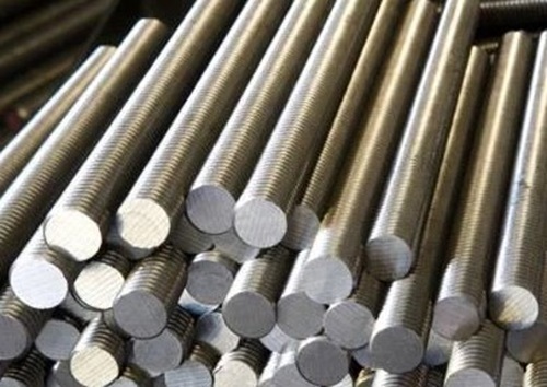 Round Stainless Steel Bars - Polished Finish, Industrial Grade, Corrosion Resistant, Silver Color