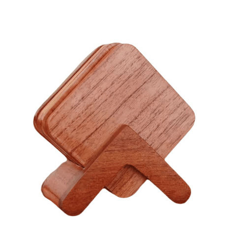 Wooden Coasters - Color: Brown