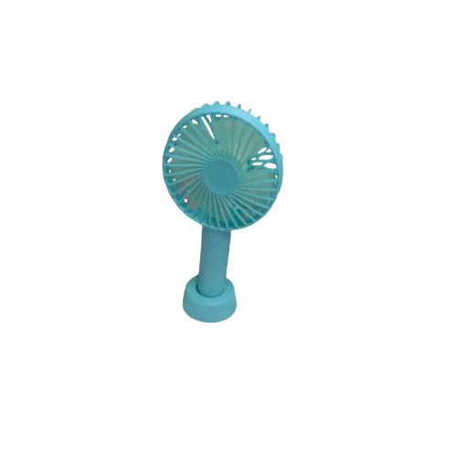 Mini Portable Rechargeable Usb Hand Fan - Color: Blue