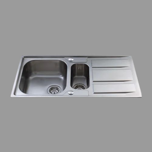 Stainless Steel Kitchen Sink With Drainboard