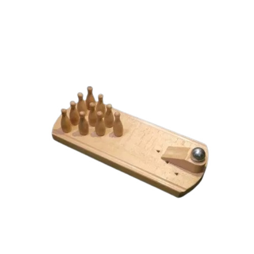 Wooden Puzzle Games - Wood Material, Size 10x4 Inches, Color Brown | Colorful Pattern, Fine Finished, Good Quality, Polished Finish