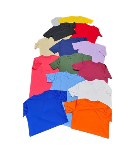Plain T Shirt - Cotton, Sizes S-XXL, Available in Various Colors | Regular Fit, Casual Summer Wear, Fade & Wrinkle Resistant, Machine Washable, Breathable