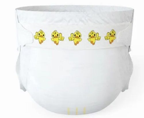 Newborn Diapers - Color: White