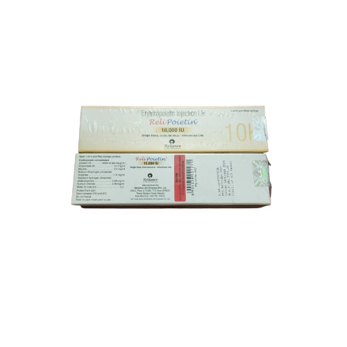 Relipoietin 10K Injection - Medicine Type: Syringe