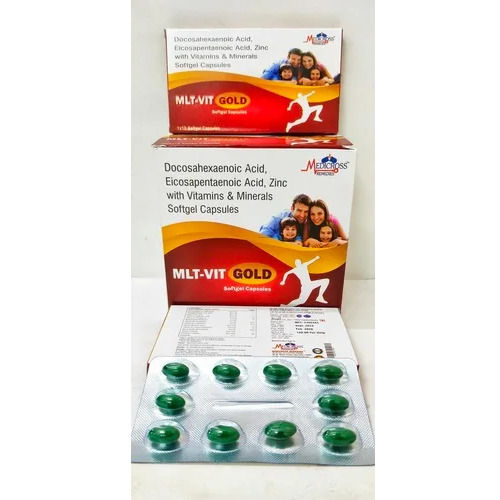 Soft Gel Vitamin Capsules - No. Of Capsules Per Pack: 100