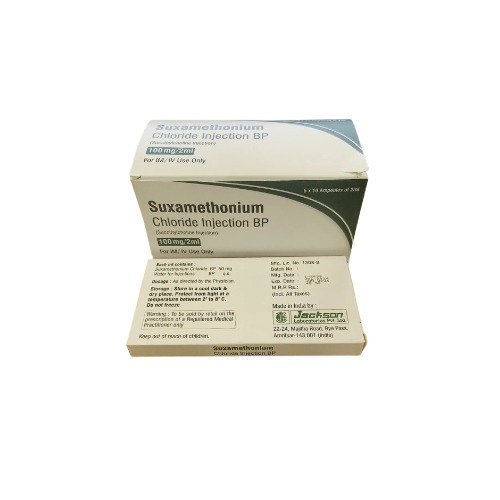 Suxamethonium Chloride Injection Bp 100Mg - Dosage Form: Liquid