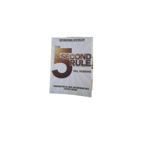 English Book The 5 Second Rule Transform your Life, Work Paperback By Mal Robbins