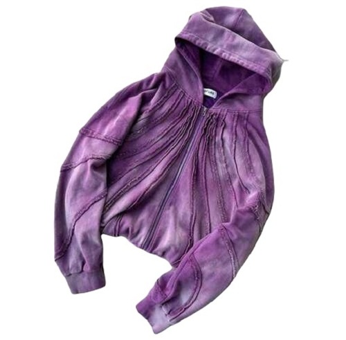 Kids Feather Jacket - Color: Purple