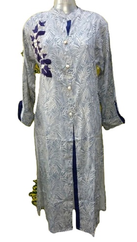 Modern Kurtis - Cotton, Sizes S, M, L | Unique Prints, Breathable Fabrics, Trendy Color Palettes, Stylish Embellishments, Easy to Pair with Jeans
