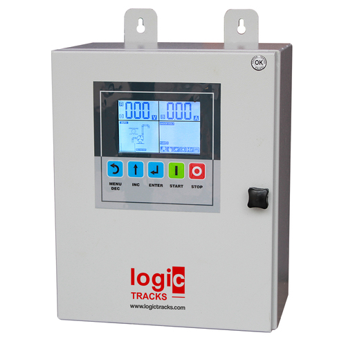 Pressure Pump Panel - Metal Construction, Matte White Finish | Monitors and Controls Pump Pressure, Ensures Optimal Performance and Protection Against Fluctuations