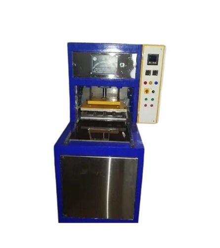 Blister Sealing Machine - Metal, Plastic, Rubber Construction, Blue & White Color | Heavy-Duty, Easy to Operate, High Efficiency, Manual Operation, Corrosion & Rust Resistance