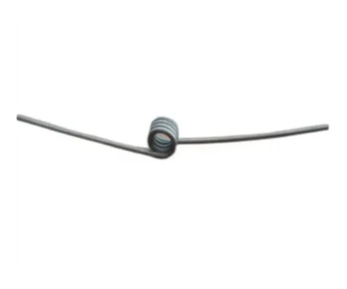 Torsion Springs - Galvanized Hot Rolled Steel, Higher Strength, Polished Silver Finish for Industrial Use