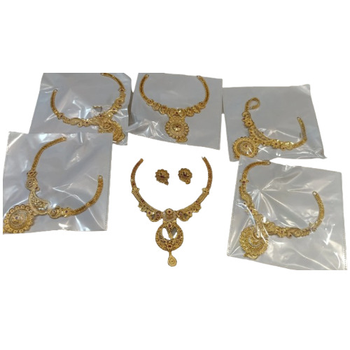 1 Gram Gold Forming Necklace Set