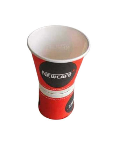 Printed Disposable Cup - Color: Red