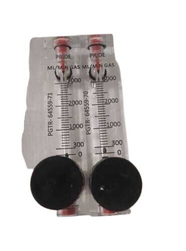 Acrylic Rotameter With Needle Valve