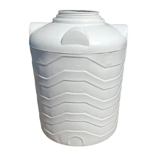 Plastic Water Storage Tank - Color: White / Black