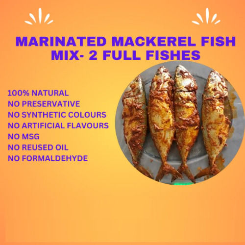 Ready To Cook Mackerel Fish Fry - Shape: Piece