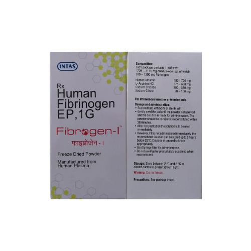 Fibrogen-i 1gm Injection - Shelf Life: 24 Months