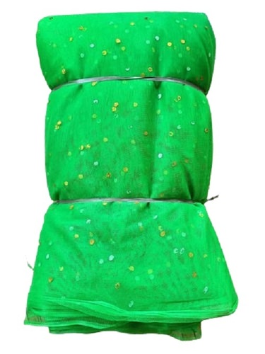 Printed Mosquito Net - Nylon, Rectangular Design, Green Color | Customizable, Weather-Resistant, Breathable, UV Protected, Easy to Clean