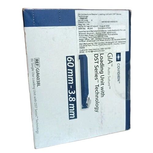 60Mm Covidien Gia Surgical Stapler - Use Type: Surgery