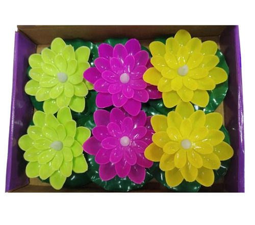 Diwali Floating Water Sensor Led Diya - Color: Multicolor