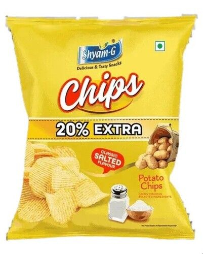 Salted Potato Chips - Feature: Low Fat