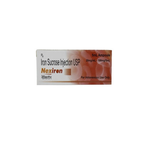 Nexiron 100Mg Injection - Physical Form: Liquid