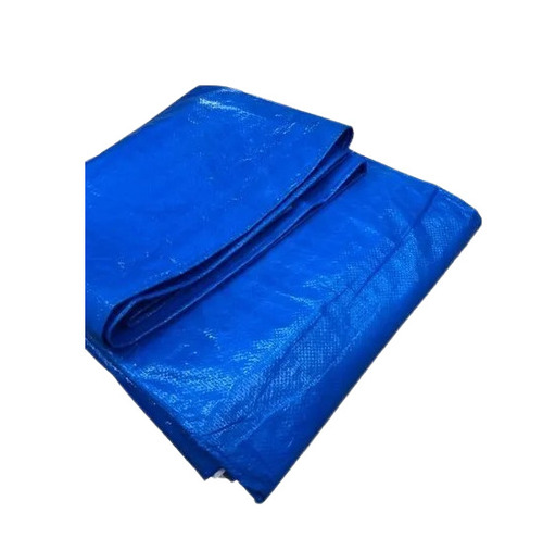 Hdpe Tarpaulin - Rectangular, Custom Size, Blue Standard Design | Weather, Leak Resistant, Easy to Install, Waterproof Camp Tent