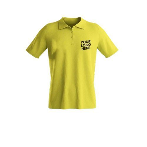 Mens Yellow Polo T Shirt - Color: All Color