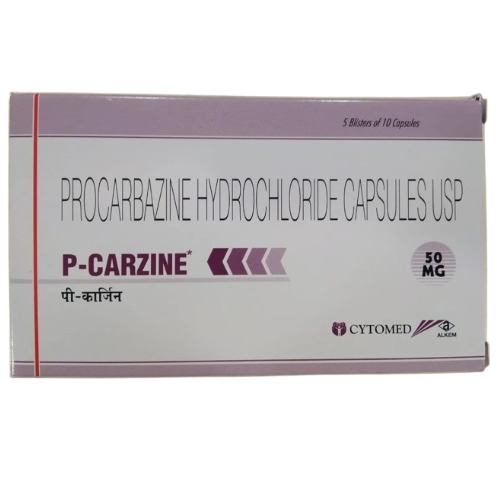 P Carzine 50Mg Capsule - Shelf Life: 24 Months