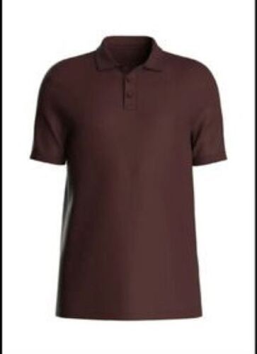 Brown Polo Neck T Shirt - Age Group: All