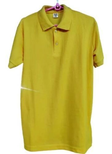 Cotton Yellow T Shirt