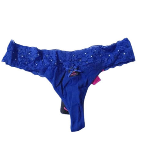 Plain Thong Panties - Color: Various