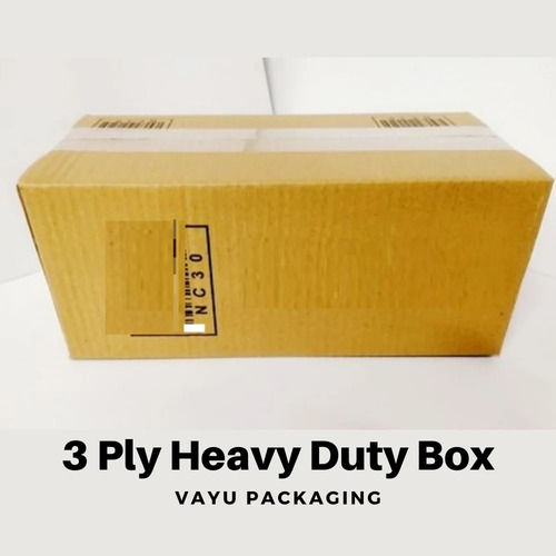 3 Ply Cardboard Box - Color: Various