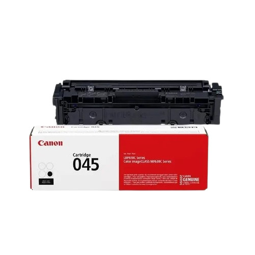 Canon Original 045 Toner Cartridge Black - For Use In: Printer