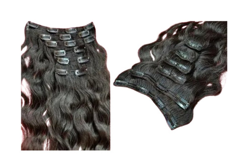 Natural Silky Human Hair - Color: Black